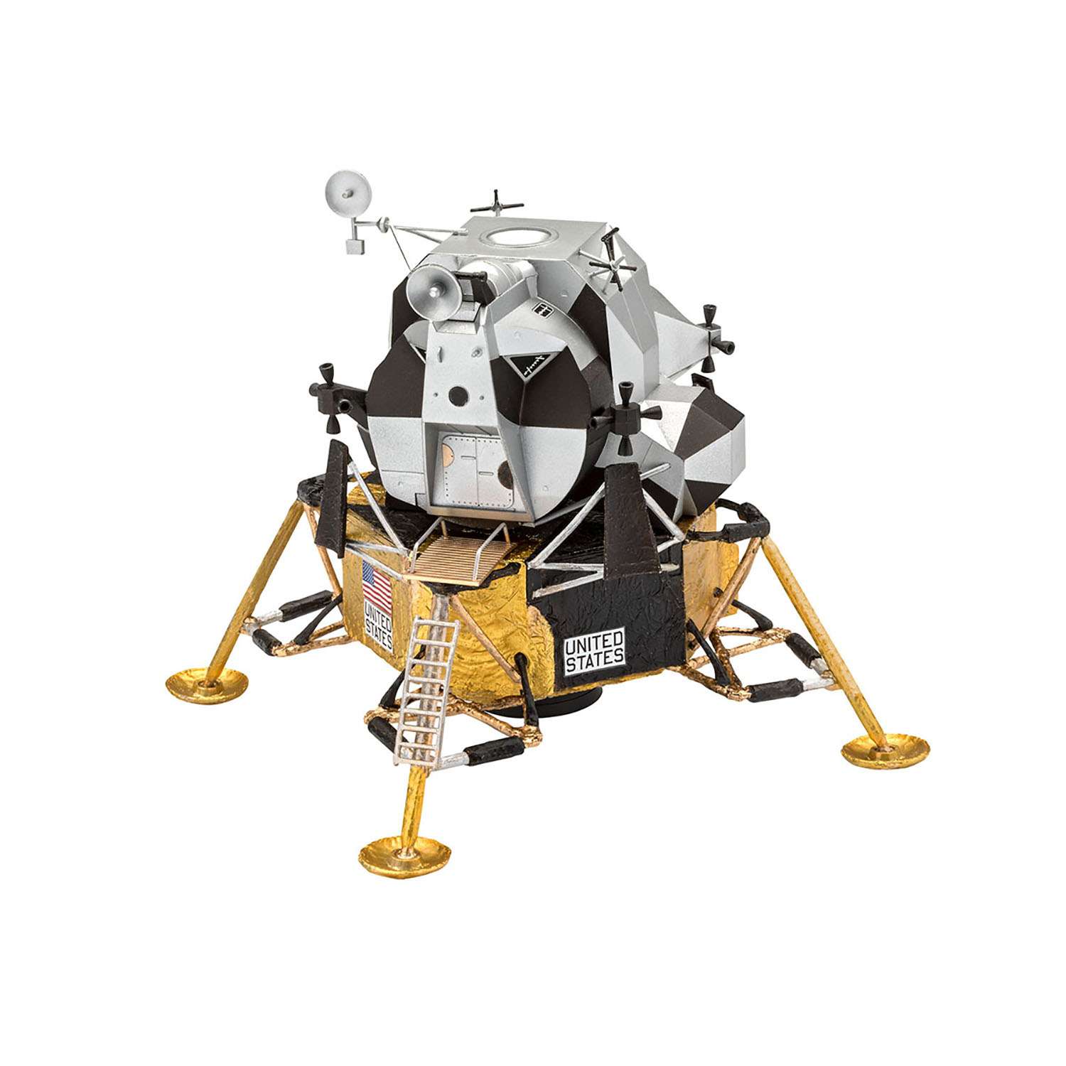 Модель для сборки Revell Подарочный набор Аполлон-11: Лунный модуль Орел 03701 - фото 4