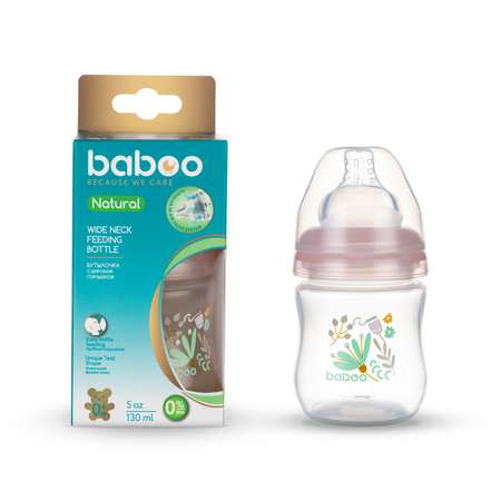 Бутылочка BABOO Flora 130мл 3-101а