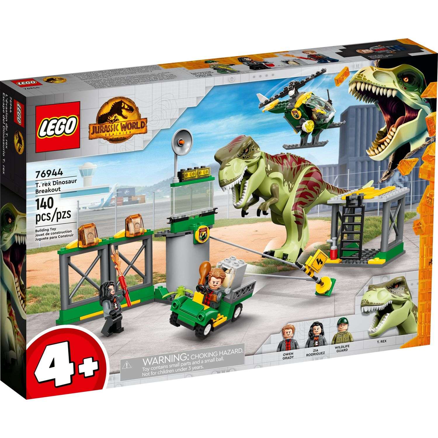 Конструктор LEGO Jurassic World Побег тираннозавра 76944 - фото 1