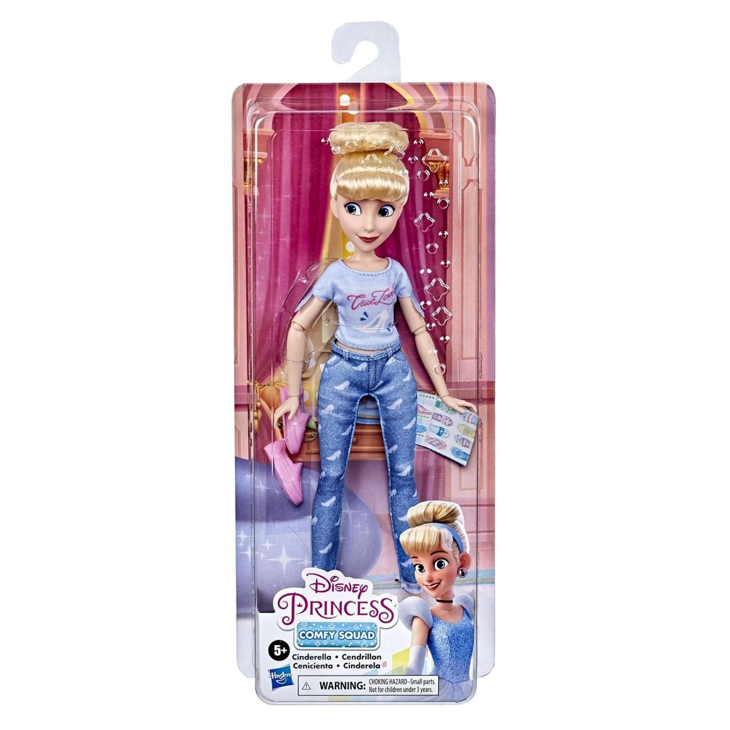 Кукла Hasbro принцесса Дисней Комфи Золушка 5503943 - фото 2