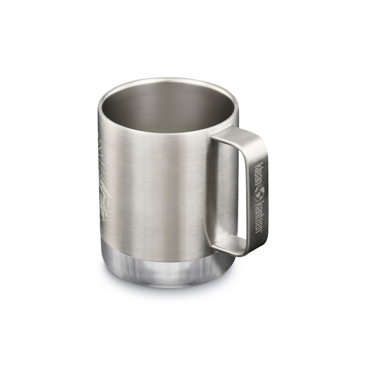 Термокружка Klean Kanteen Camp Mug 12oz Mountain Brushed Stainless 355 мл - фото 5