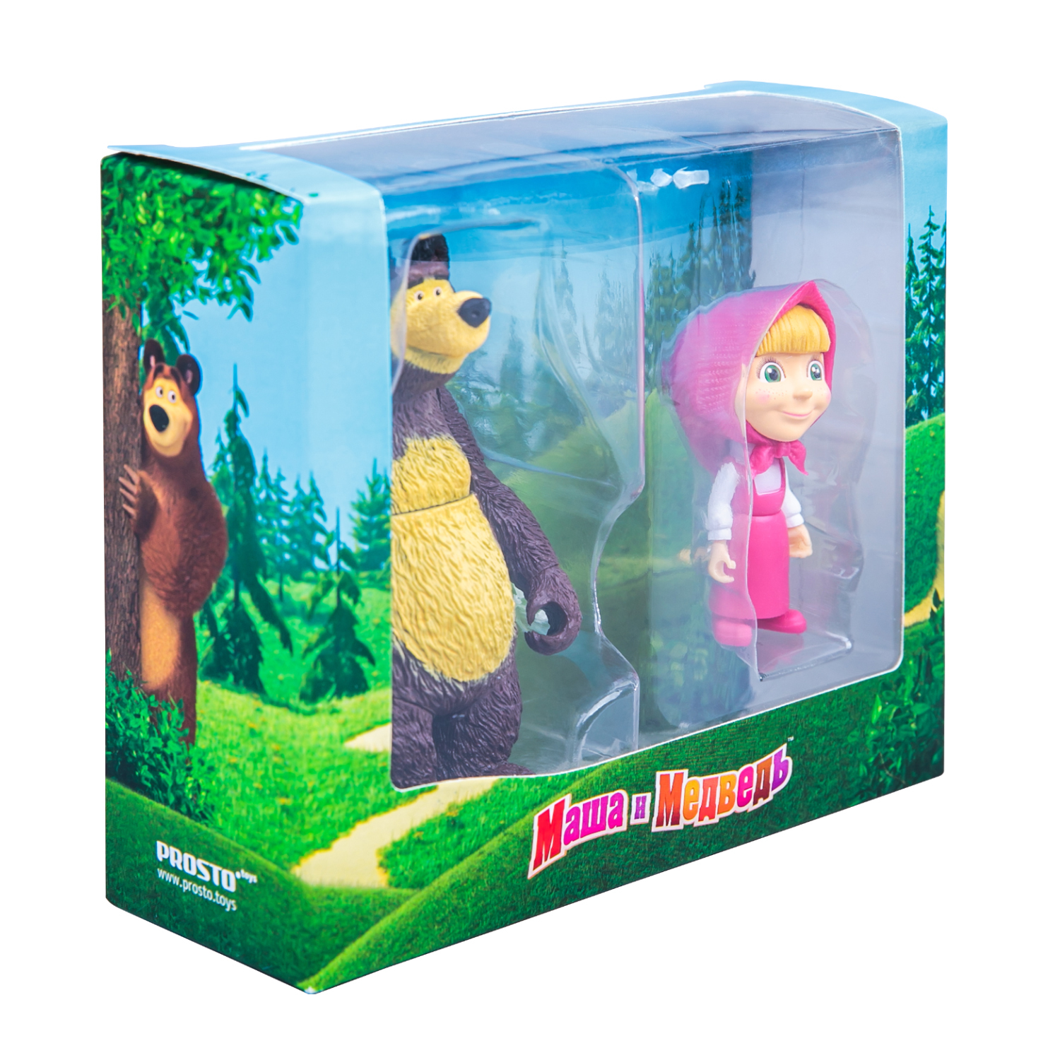 Набор фигурок Prosto toys Маша и Медведь 1 2шт 411901 - фото 3