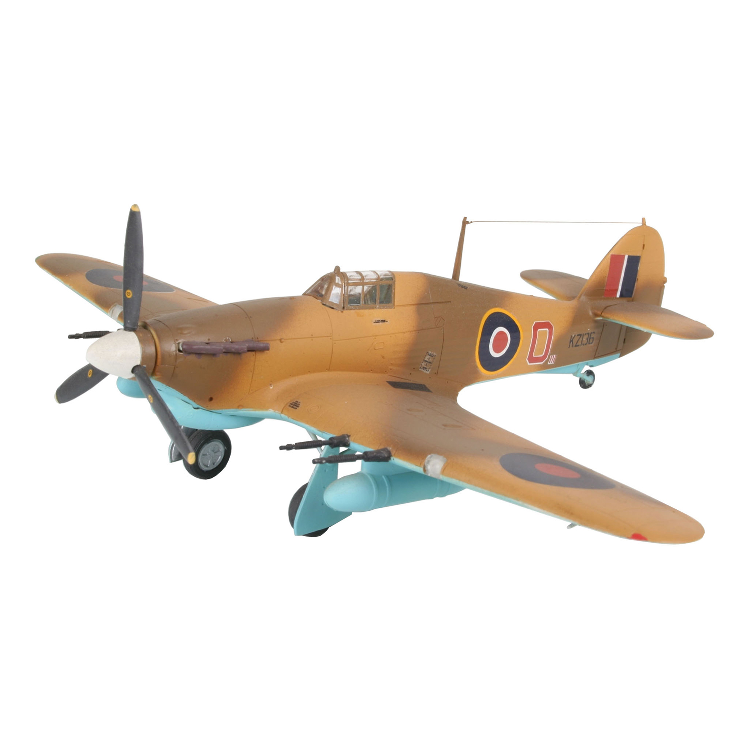 Сборная модель Revell Британский истребитель Hawker Hurricane MkIIC 04144 - фото 1