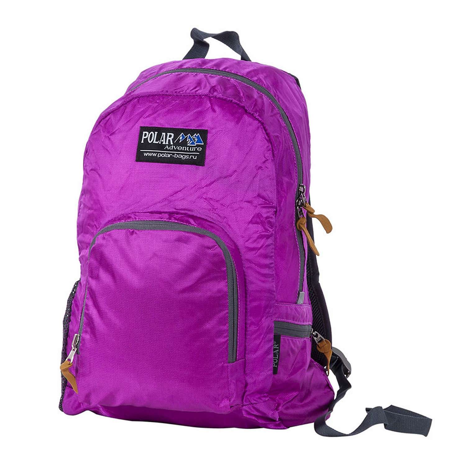 Рюкзак школьный POLAR городской фиолетовый - фото 1