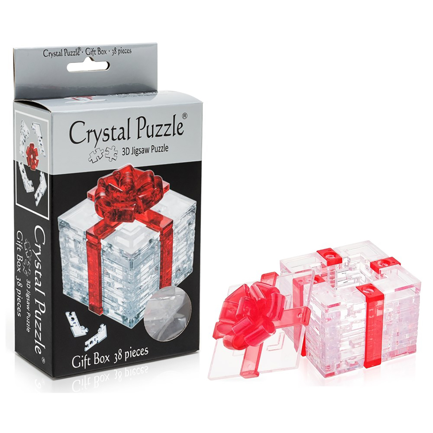 3D-пазл Crystal Puzzle IQ игра для детей кристальный Подарок 38 деталей - фото 5