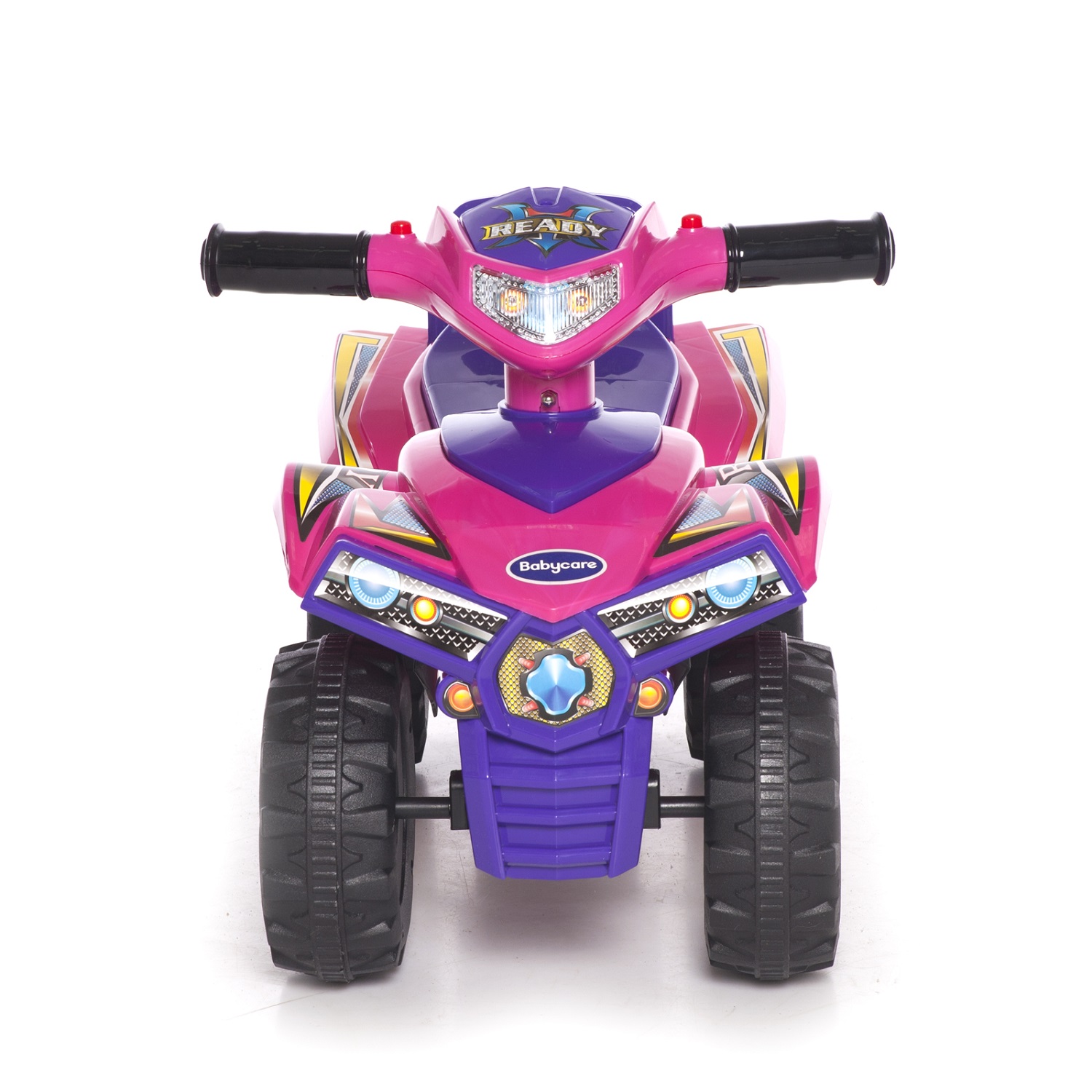 Каталка детская BabyCare Super ATV Розовый+Фиолетовый - фото 3