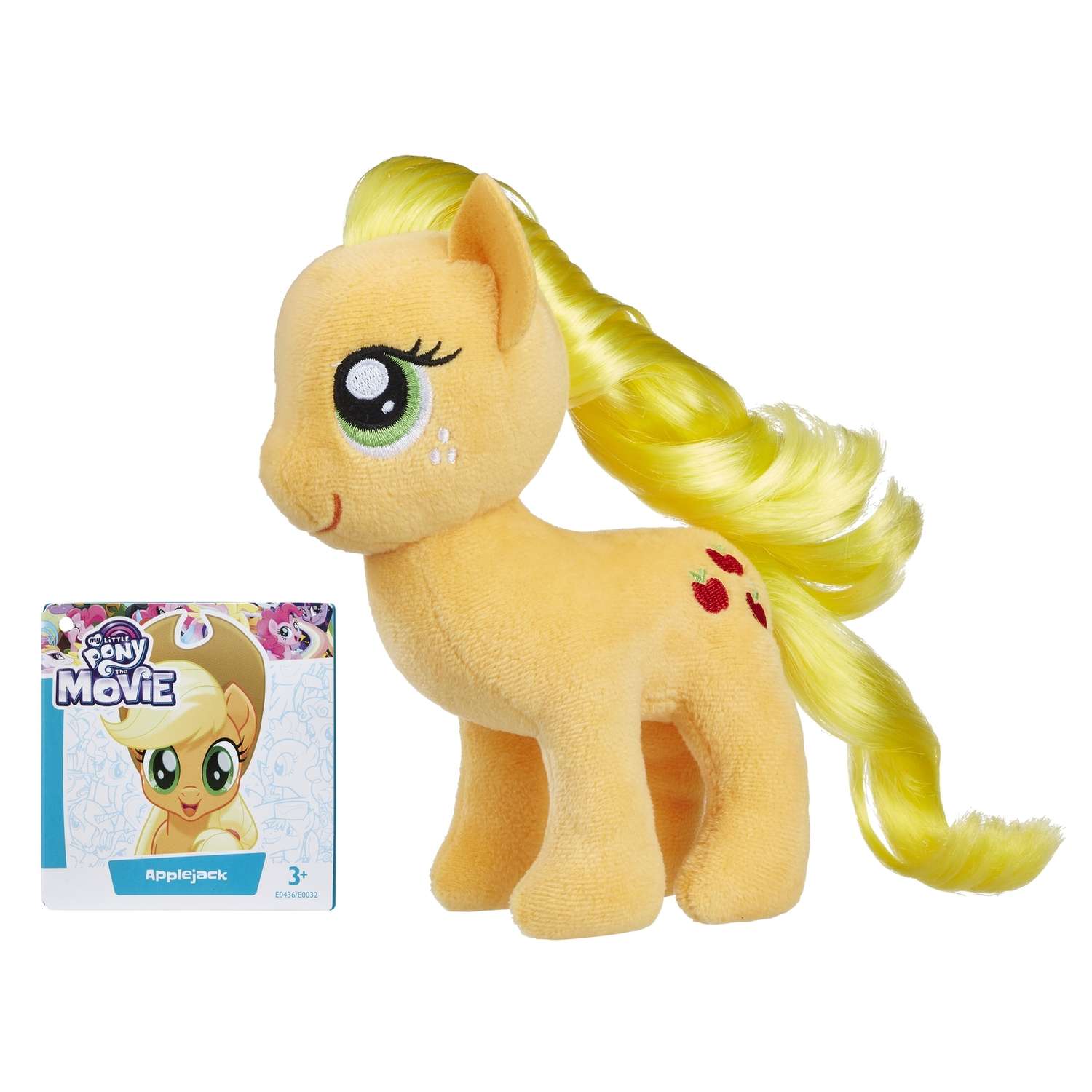 Игрушка мягкая My Little Pony Пони Эпплджекс волосами E0436EU4 - фото 2