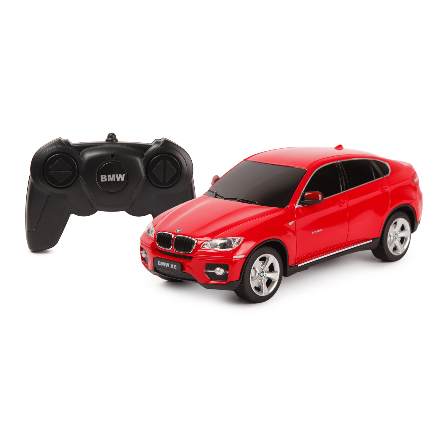 Машина Rastar РУ 1:24 BMW X6 Красная 31700 купить по цене 1499 ₽ в  интернет-магазине Детский мир