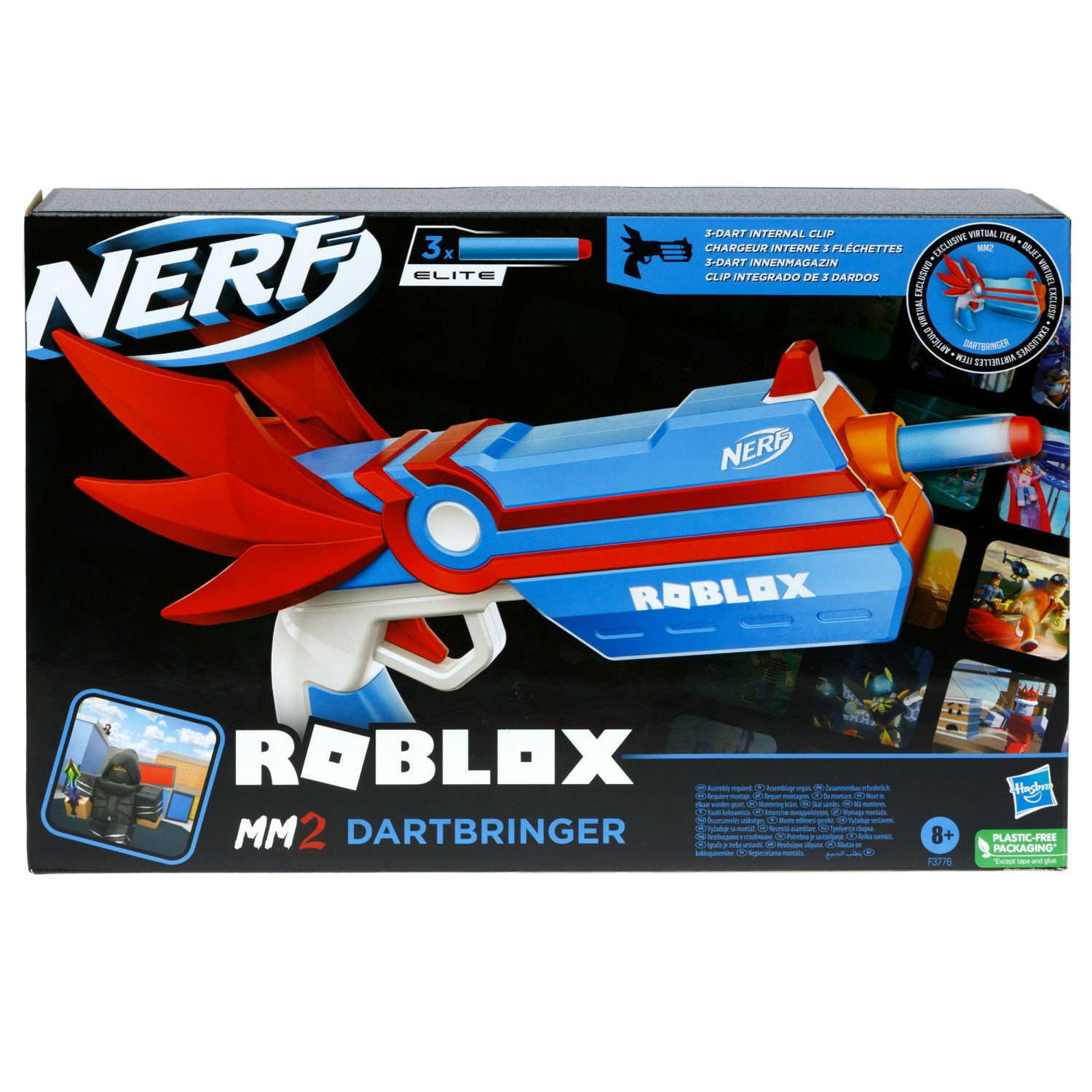 Бластер Hasbro Nerf Ангел Roblox MM2 - фото 2