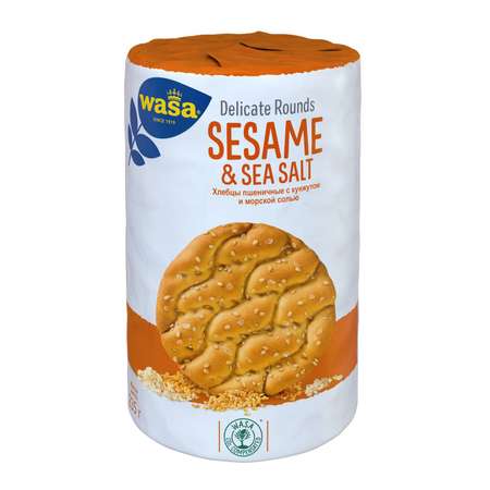 Хлебцы Wasa пшеничные кунжут-соль 235г