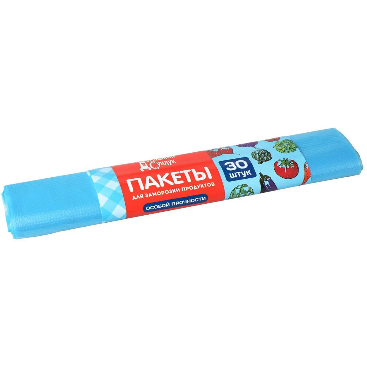 Пакеты для заморозки Домашний сундук 25*32 в ролике по 30шт ДС-139 - фото 1