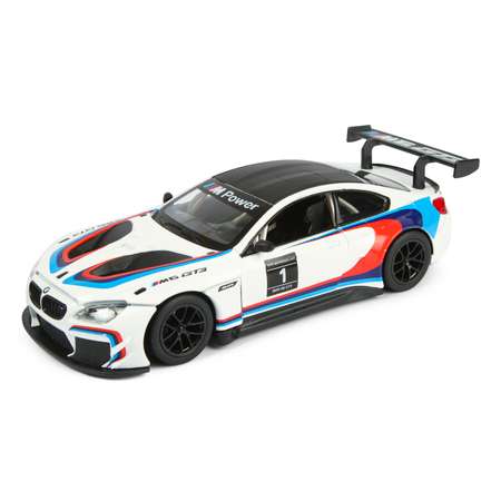 Машинка Mobicaro 1:24 BMW M6 GT3 Белая 68255B