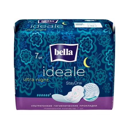 Гигиенические прокладки BELLA Ideale ultra night Stay Drai 7шт