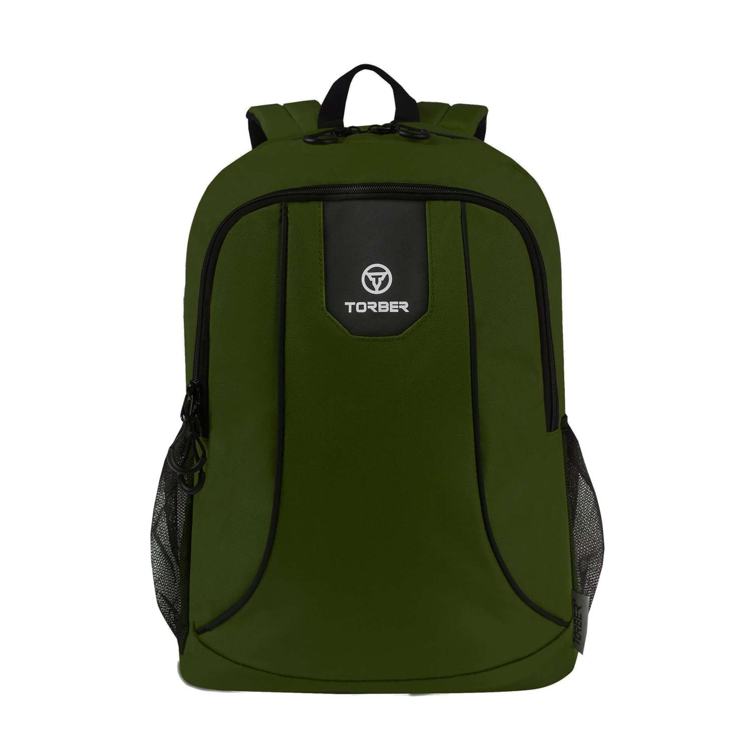 Рюкзак TORBER ROCKIT зеленый с отделением для ноутбука 15 - фото 1
