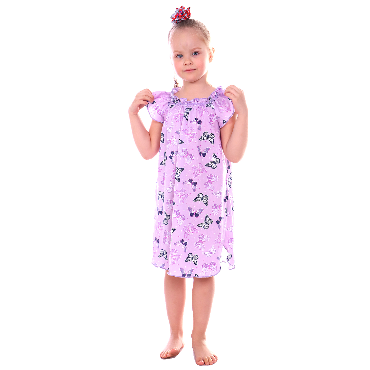 Сорочка ночная Детская Одежда 0003К/сиреневый - фото 2