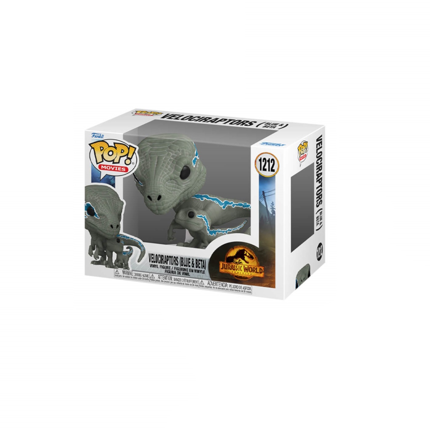 Фигурка Funko POP! Мир Юрского периода Велоцераптор Блю 62223 - фото 2