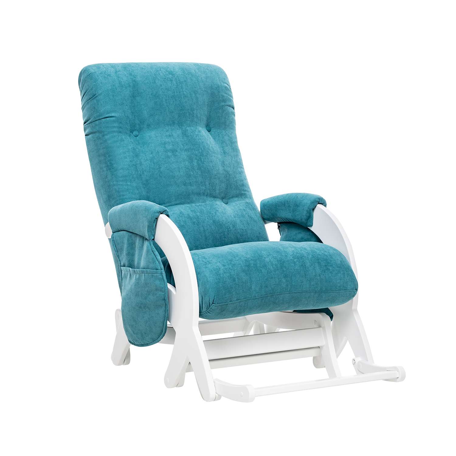 Кресло для кормления Milli Dream с карманами Молочный дуб ткань Soro 86 - фото 2