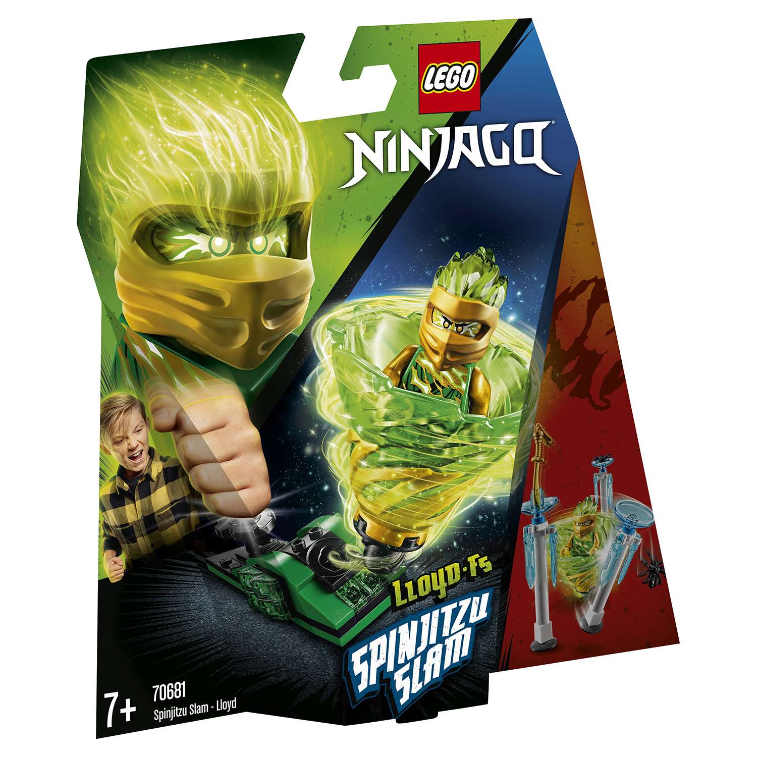 Конструктор LEGO Ninjago Бой мастеров кружитцу-Ллойд 70681 - фото 2