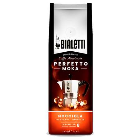 Кофе BIALETTI молотый Perfetto Moka Nocciola 250г