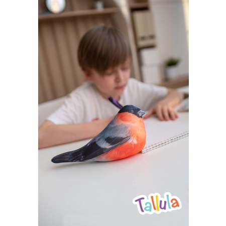 Игрушка мягконабивная Tallula Снегирь 23-27 см