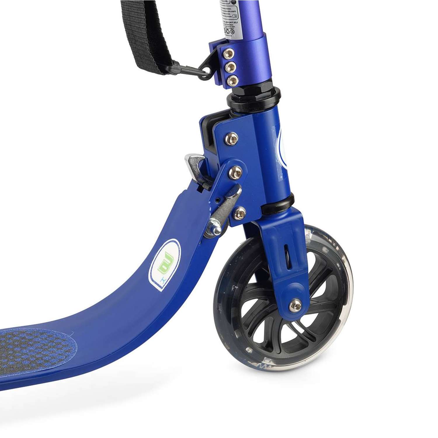 Самокат BLaDe SPORT Kids Jimmy синий со светящимися 145 мм колёсами - фото 4