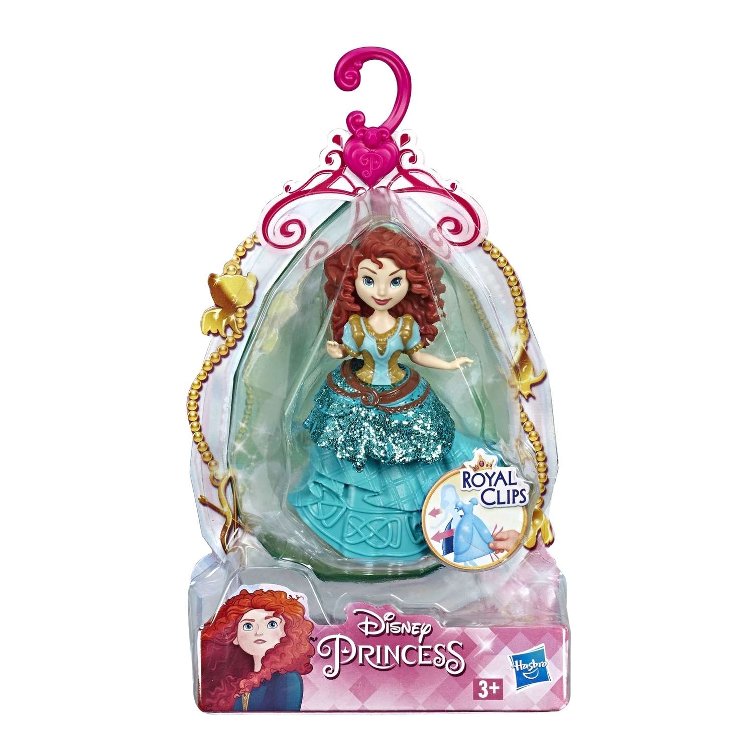 Фигурка Disney Princess Hasbro Принцессы Мерида E4865EU4 E3049EU4 - фото 2