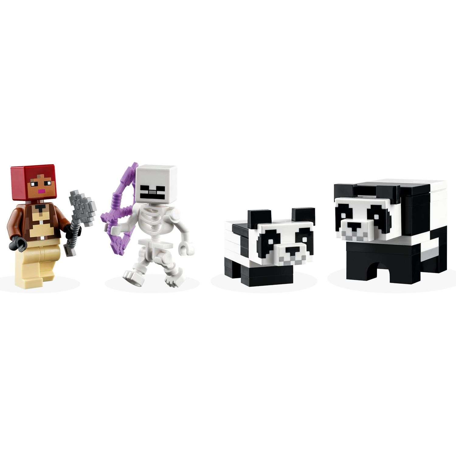 Конструктор LEGO Minecraft Дом панды 21245 - фото 6