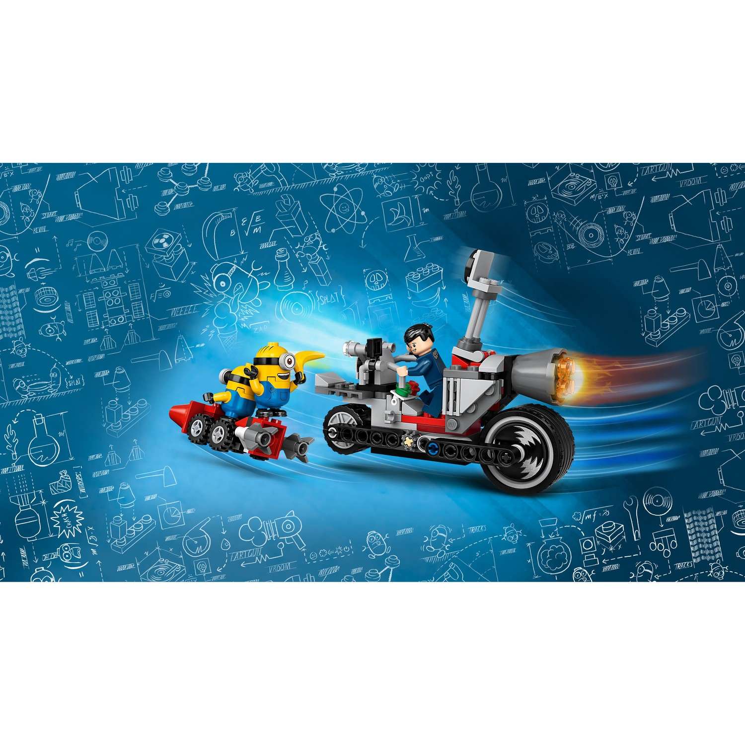 Конструктор LEGO Minions Невероятная погоня на мотоцикле 75549 - фото 10