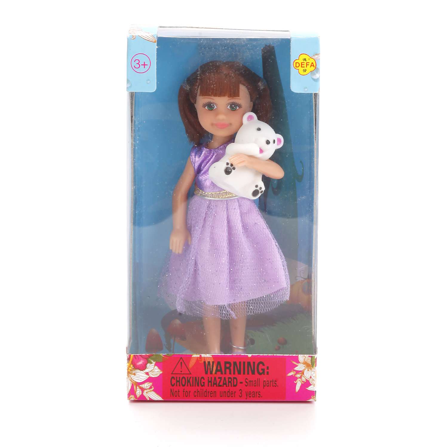 Кукла Карапуз Lucy с мишкой в ассортименте 185069 - фото 7