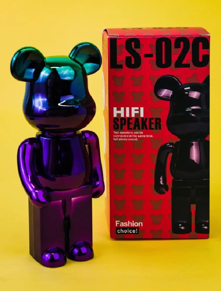 Колонка беспроводная CASTLELADY Мишка BearBrick LS-02C - фото 3