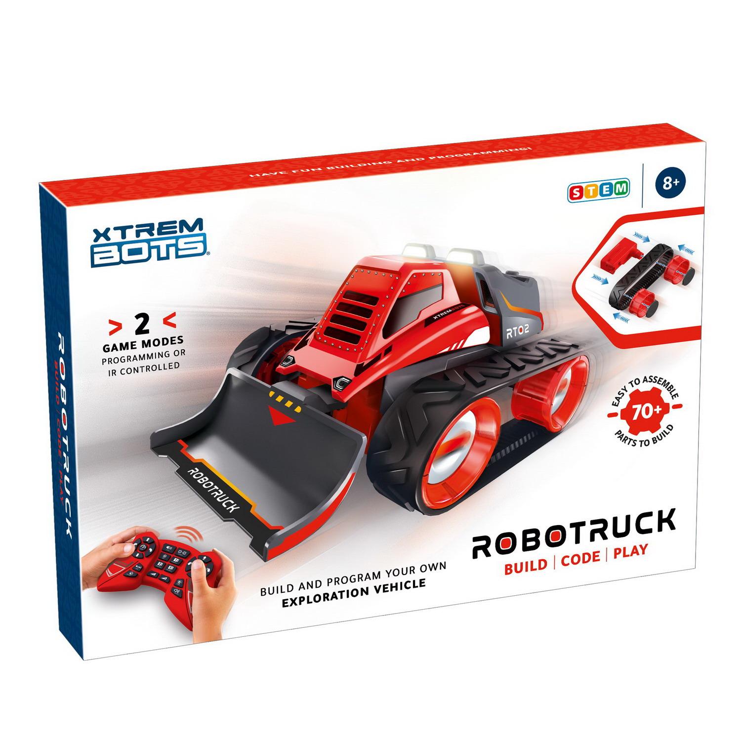 Машина-конструктор XTREM BOTS STEM Robotruck - фото 1