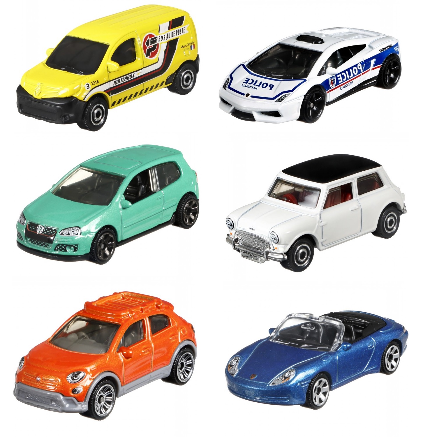 Автомобиль Matchbox France Vehicles 1:64 без механизмов в ассортименте HBL02 - фото 1