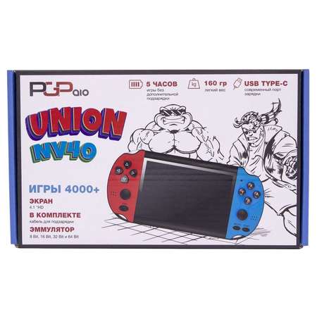 Игровая приставка Retro Genesis PGP AIO Union NV40 портативная консоль