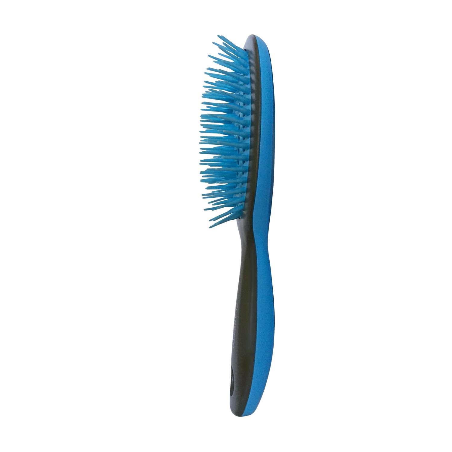 Расческа для волос Clarette массажная продувная с силиконовым зубьями - фото 2
