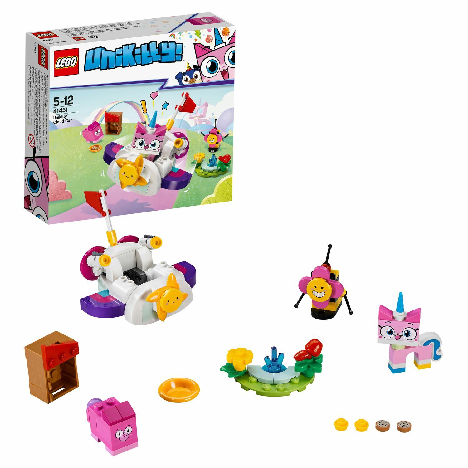 Конструктор LEGO Unikitty Машина-облако Юникитти 41451 - фото 1