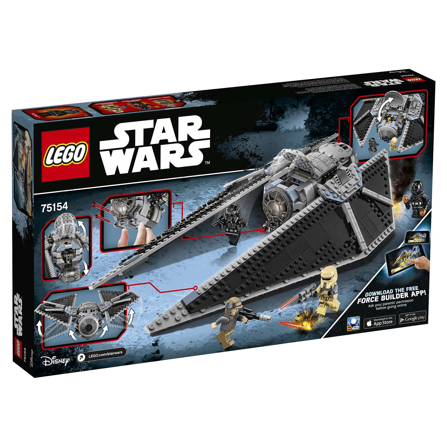 Конструктор LEGO Star Wars TM Ударный истребитель СИД (75154) - фото 3