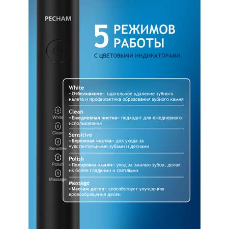 Электрическая зубная щетка PECHAM Perfect Smile PC-3110