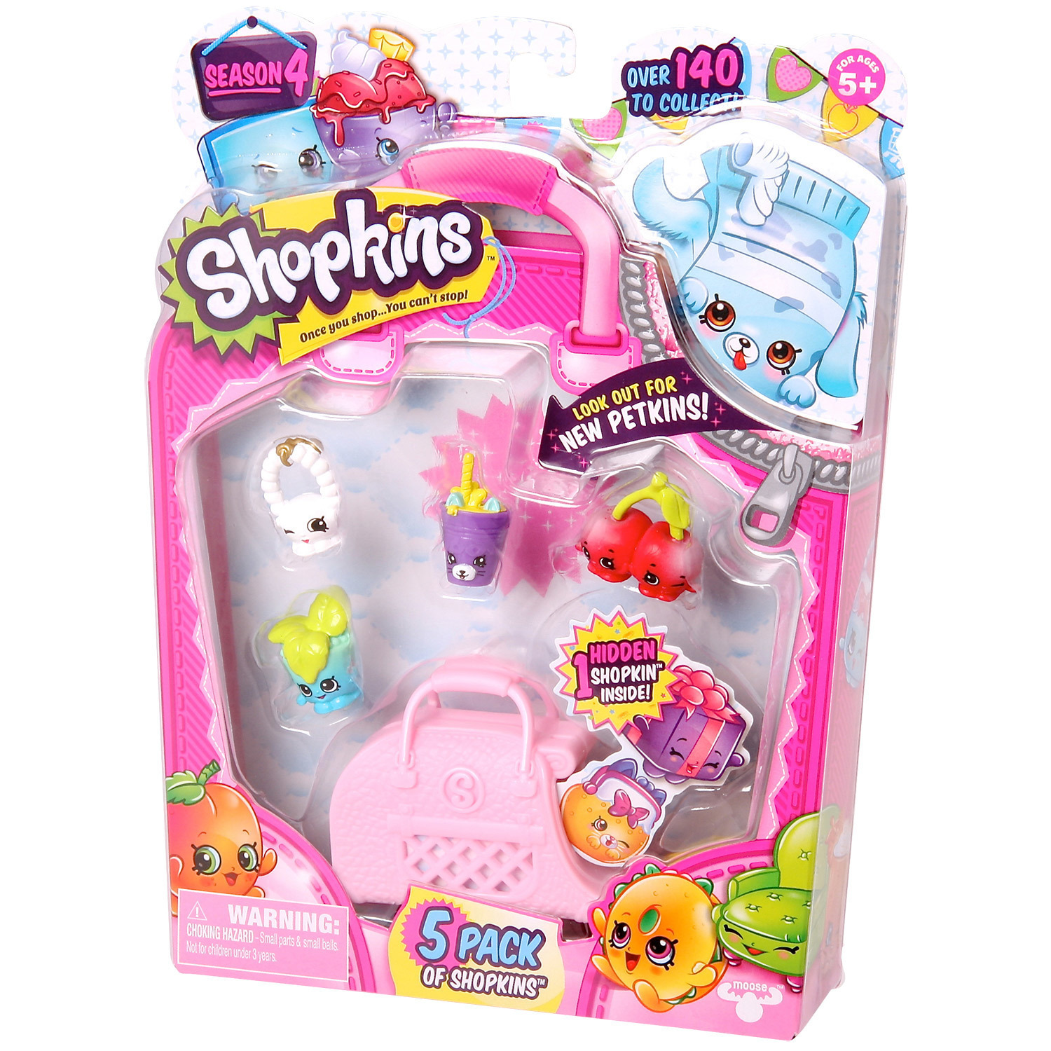 Набор фигурок Shopkins 5 шт в блистере в ассортименте - фото 7