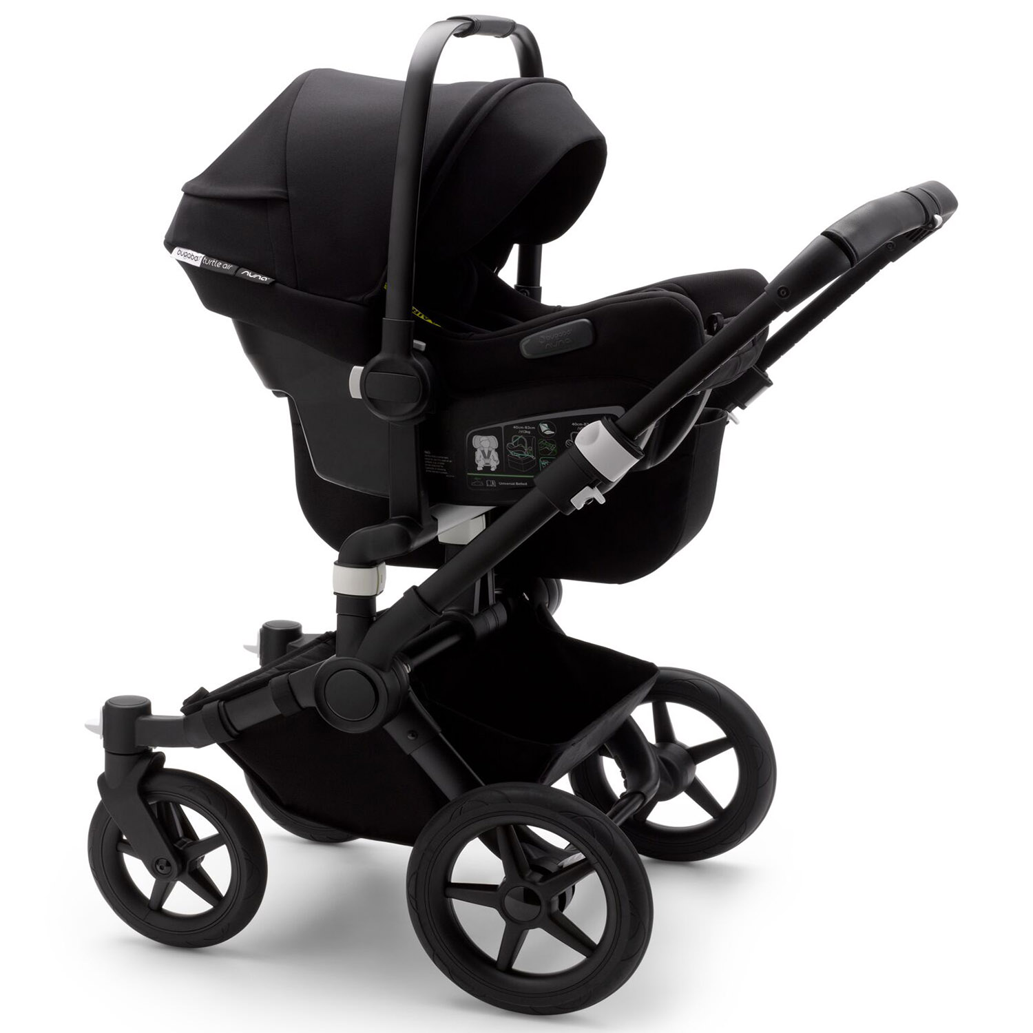 Автокресло Bugaboo Turtle Air by Nuna car seat Black 80801ZW01 - фото 7