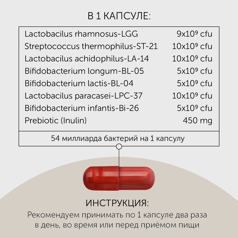 БАД Debavit Поддержка иммунной системы / Пробиотик / Для пищеварения / Халяль - фото 6