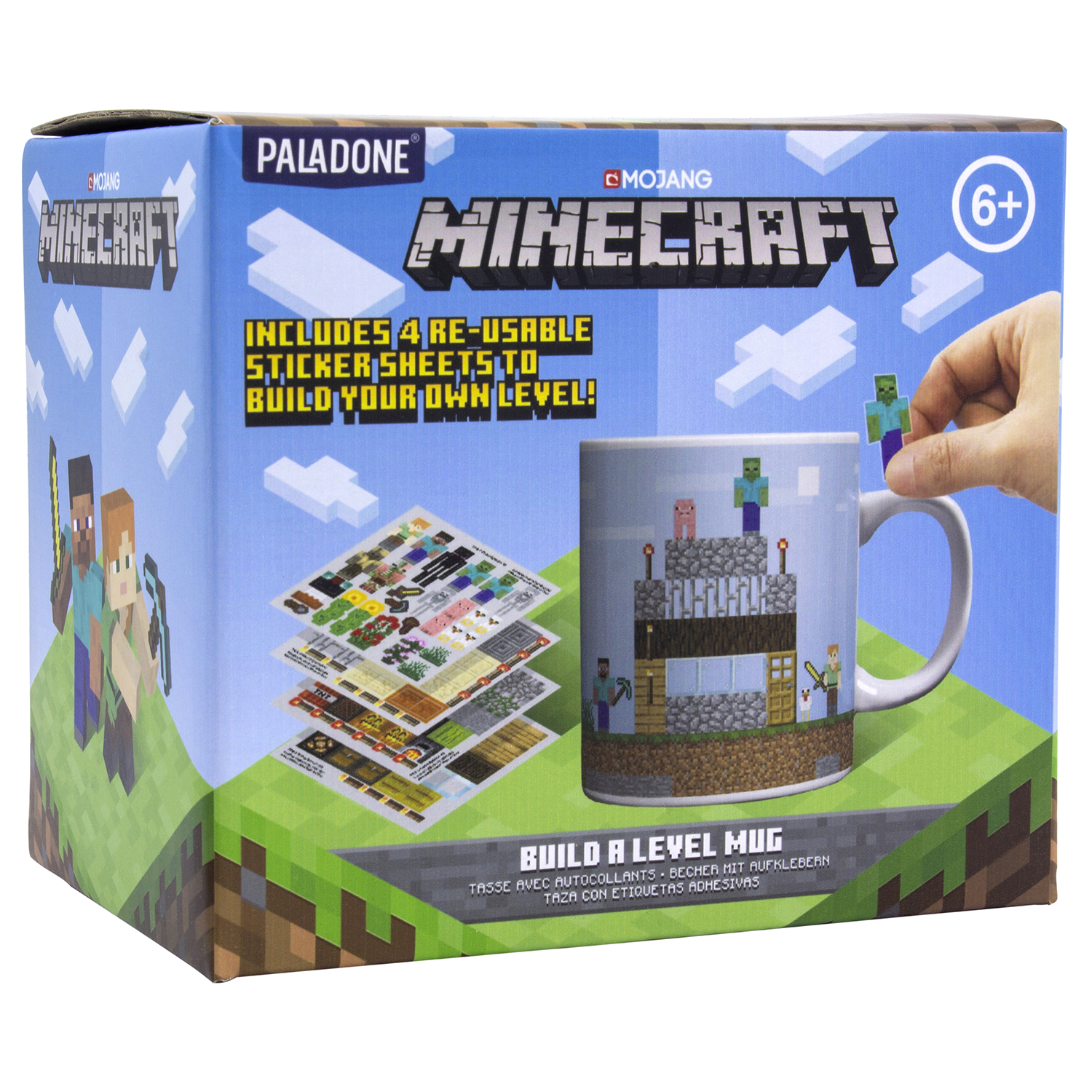 Кружка PALADONE Minecraft Build 300 мл PP6730MCF - фото 2