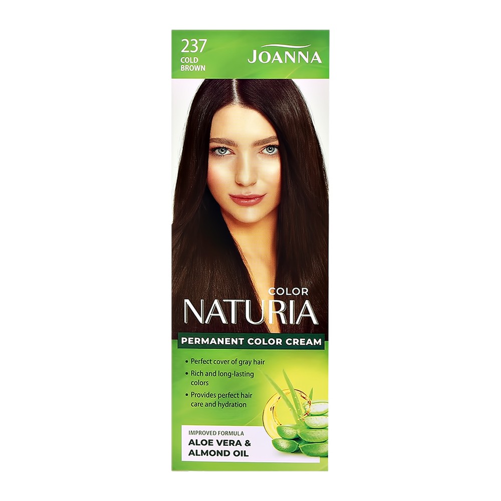 Краска для волос JOANNA Naturia color (тон 237) холодный коричневый - фото 4