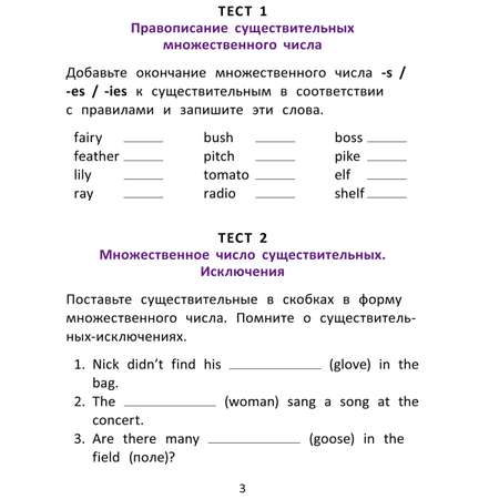 Учебное пособие Титул Подготовка к экзаменам Грамматические тесты 4 класс Английский язык