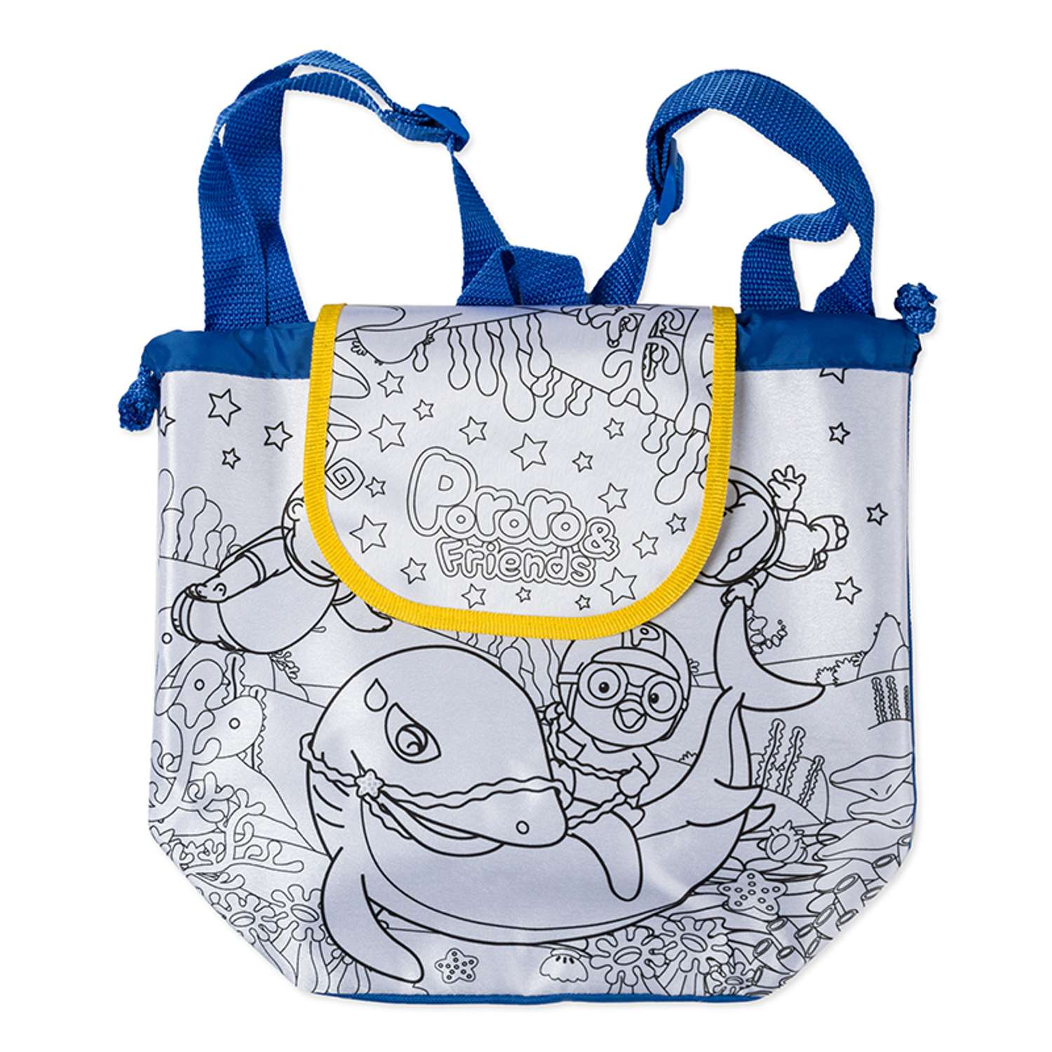 Сумка - рюкзак для раскрашивания Чудо-творчество Пороро (арт. 02229) - фото 3