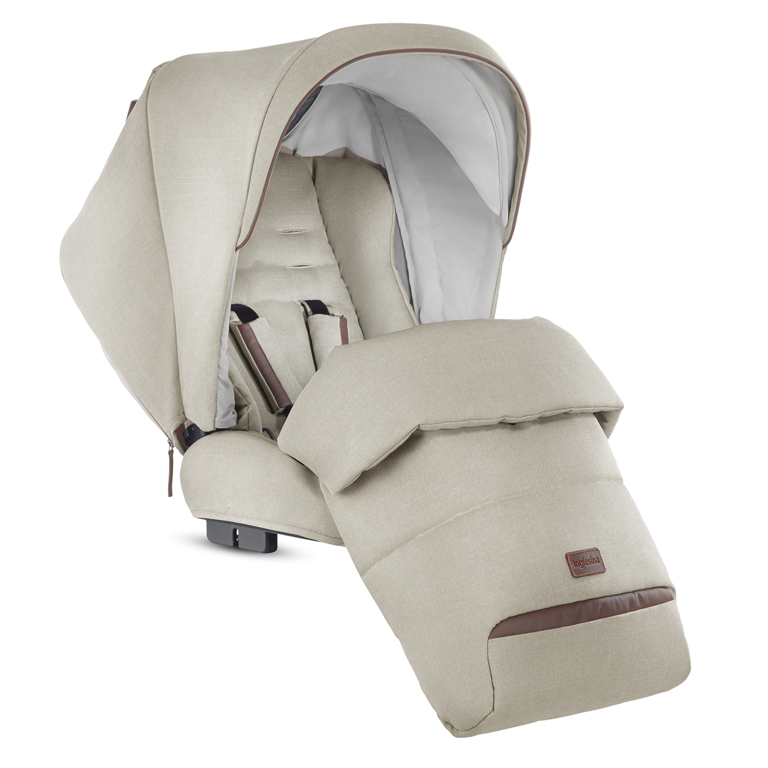 Коляска 2в1 Inglesina Aptica System Duo Cashmere Beige - фото 7