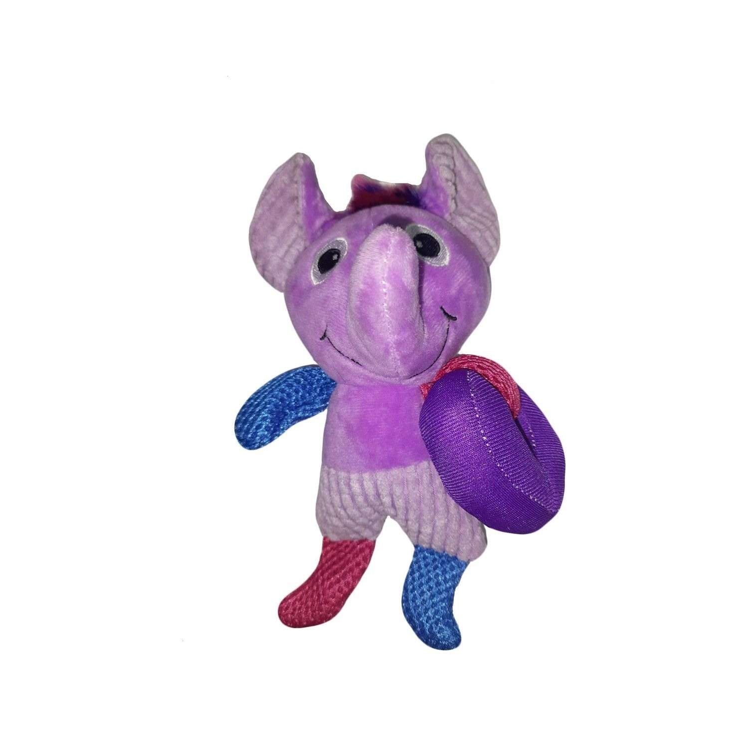 Игрушка для животных Uniglodis Фиолетовый зверек со спасательным кругом - фото 2