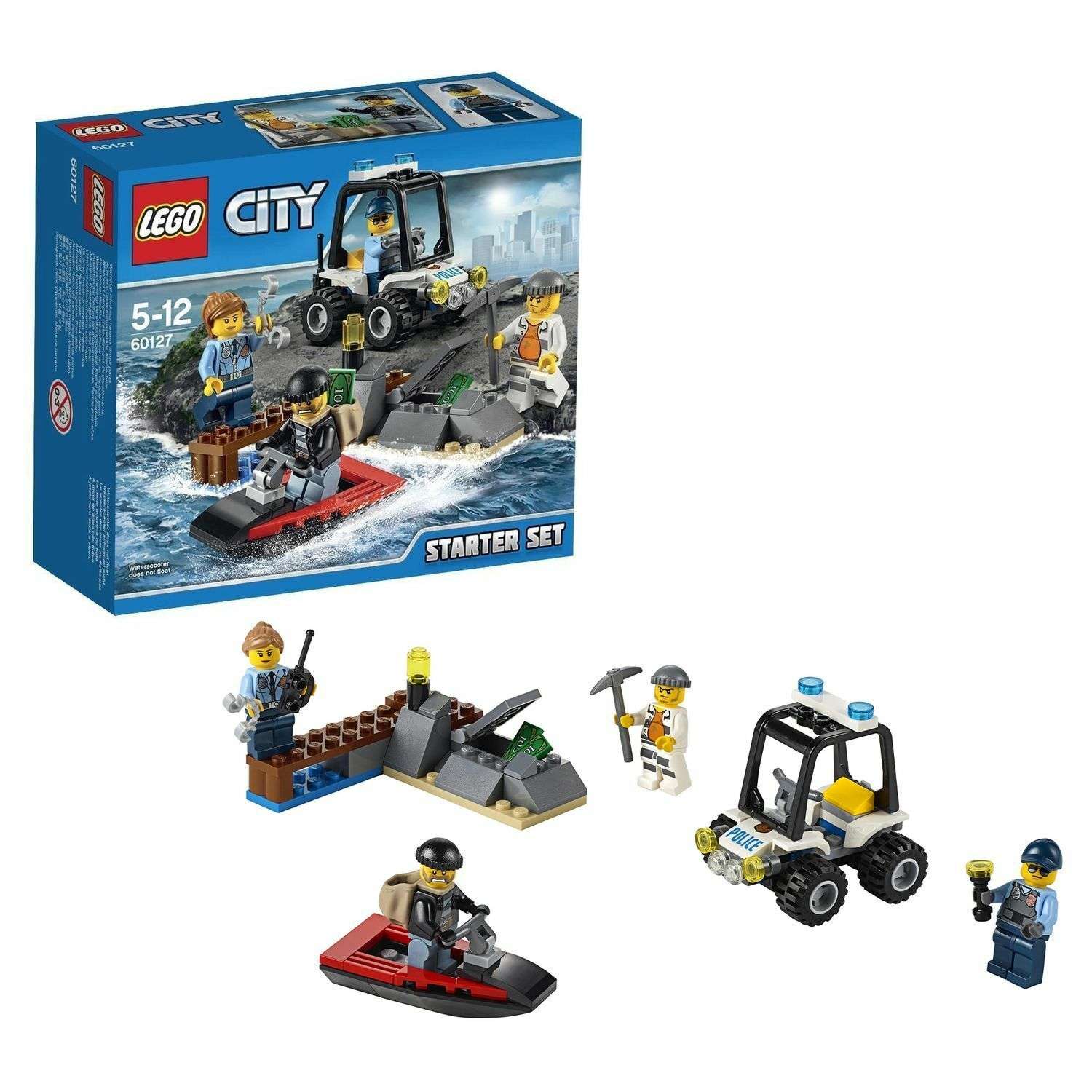 Конструктор LEGO City Police Набор для начинающих «Остров-тюрьма» (60127) - фото 1
