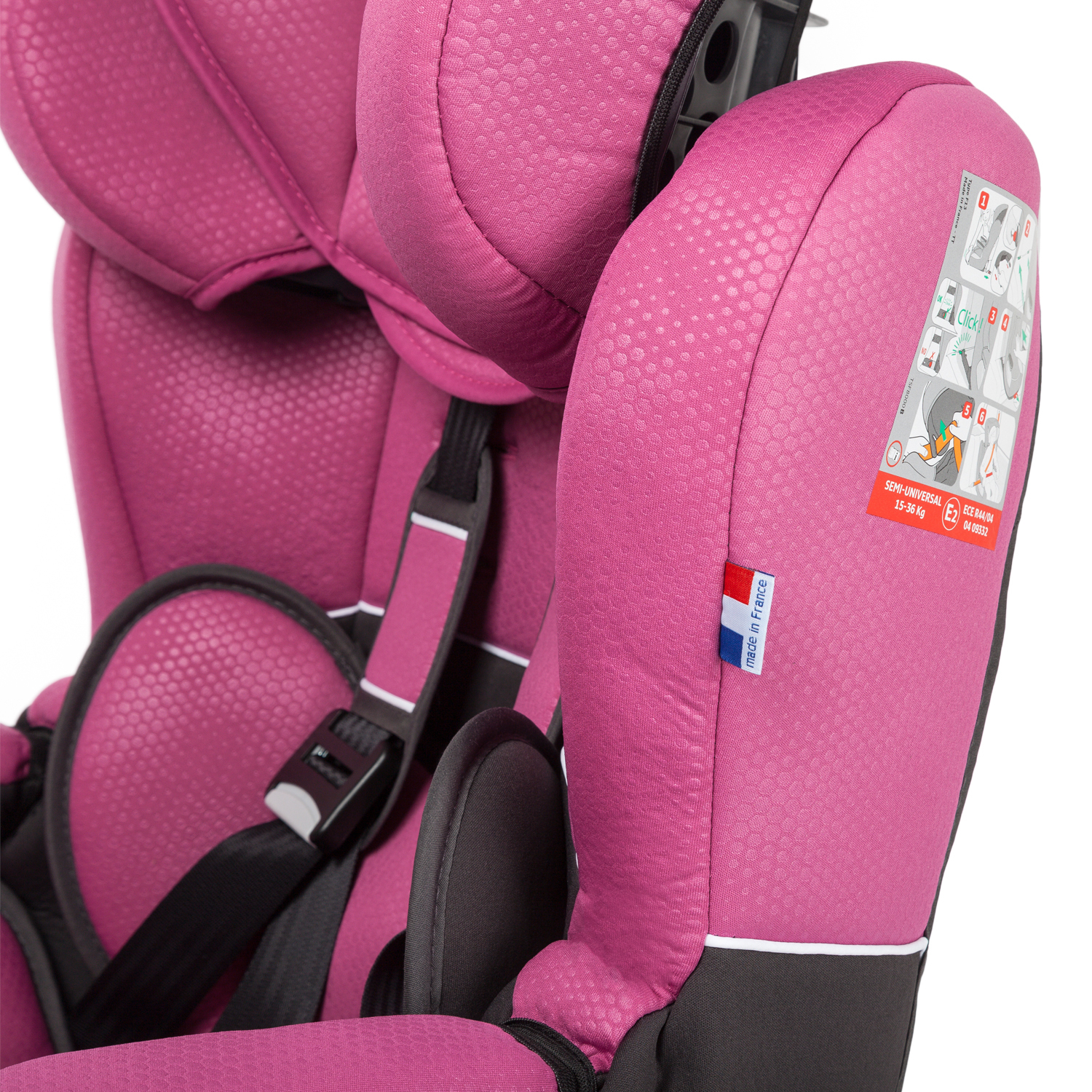 Автокресло Nania Imax Isofix Luxe Pink - фото 12