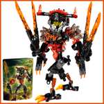 Игрушка LX Конструктор Bionicle Лава монстр 114 деталей