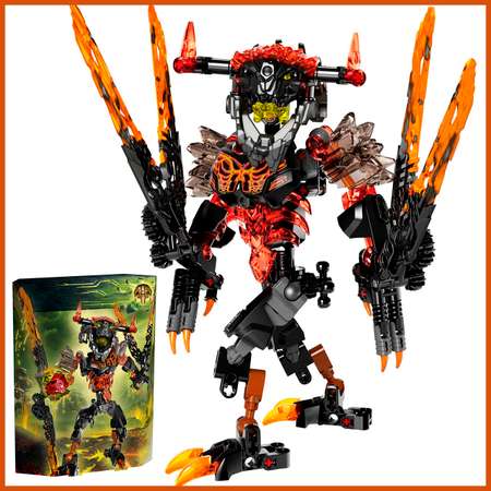 Игрушка LX Конструктор Bionicle Лава монстр 114 деталей